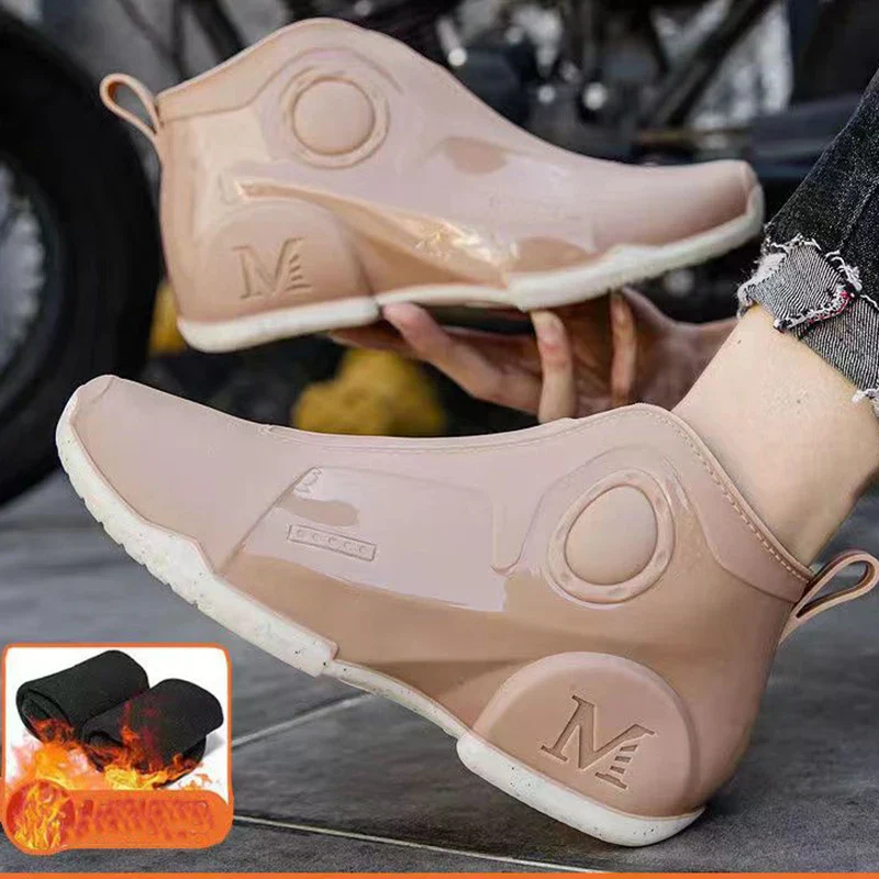 Cyberpunk Anti-Slip Rubber Rain Boots - Image 12