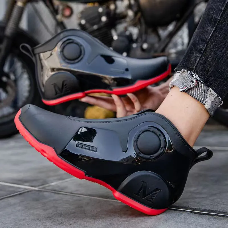 Cyberpunk Anti-Slip Rubber Rain Boots - Image 4