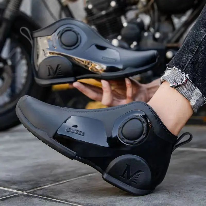 Cyberpunk Anti-Slip Rubber Rain Boots - Image 7