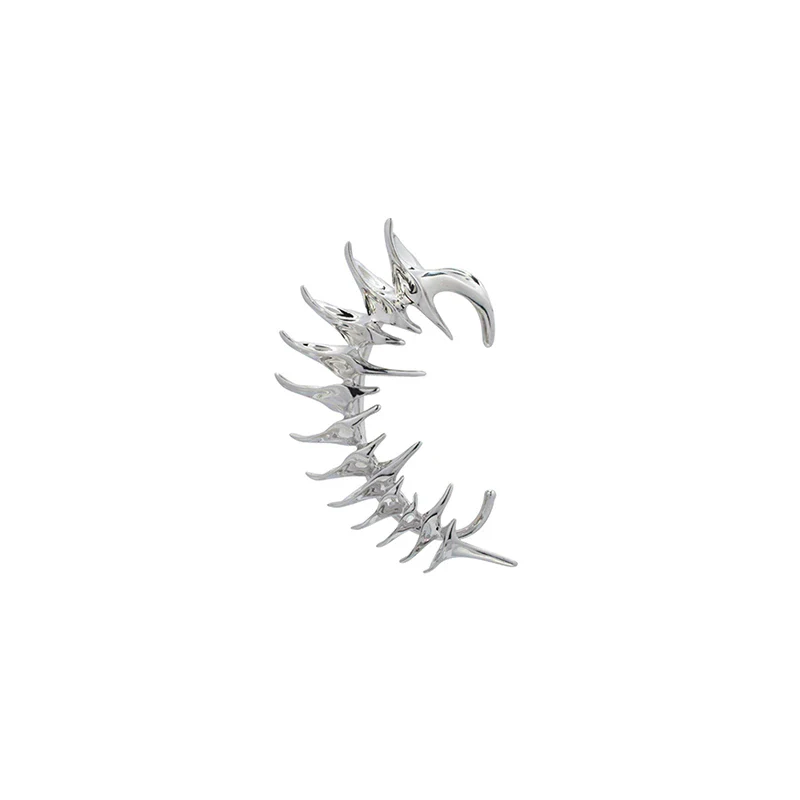 Cyberpunk Skeleton Spike Ear Clip - Image 6