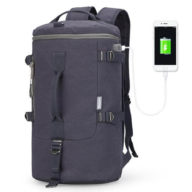 Cylinder package Multifunctional Male Fashion Backpack - Image 4