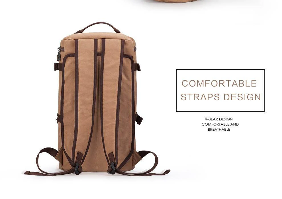 Cylinder package Multifunctional Male Fashion Backpack - Image 7