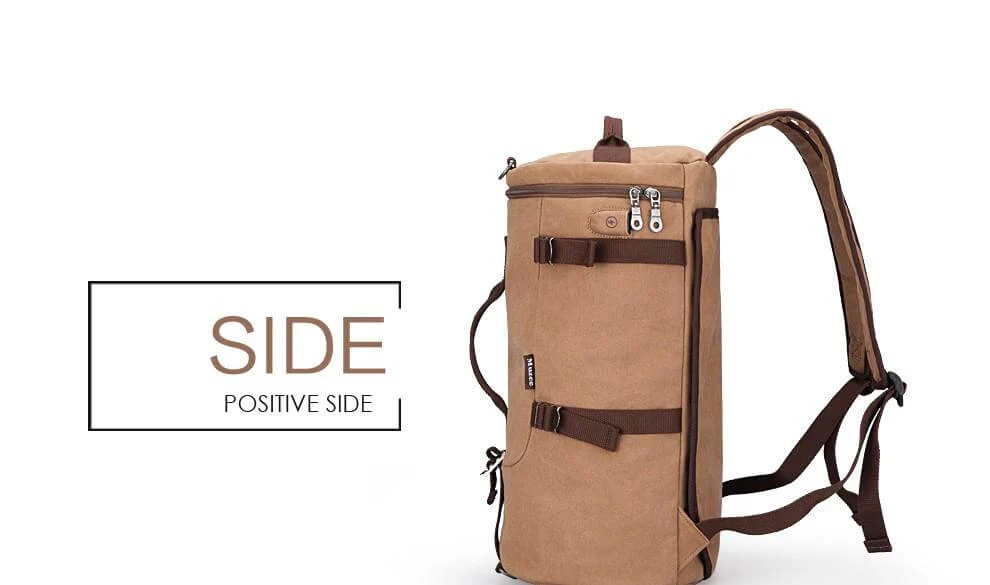 Cylinder package Multifunctional Male Fashion Backpack - Image 9