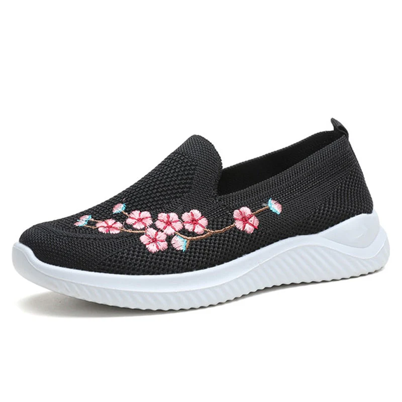 Daily Walk Lightweight Breathable Floral Sneakers - Image 8