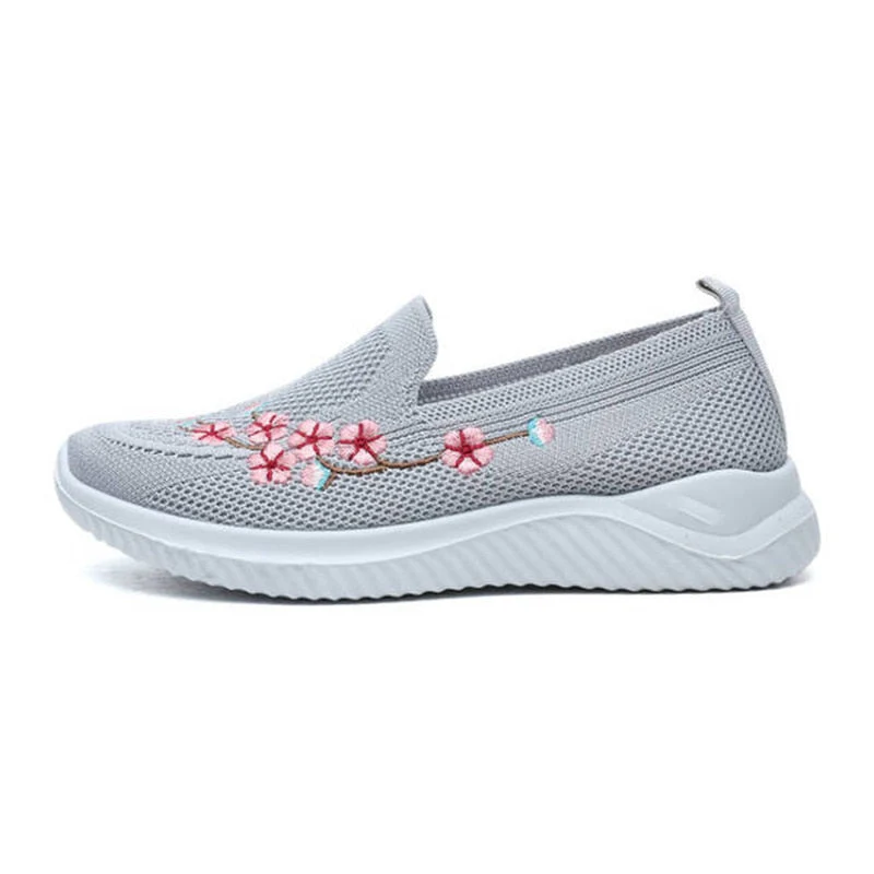 Daily Walk Lightweight Breathable Floral Sneakers - Image 9