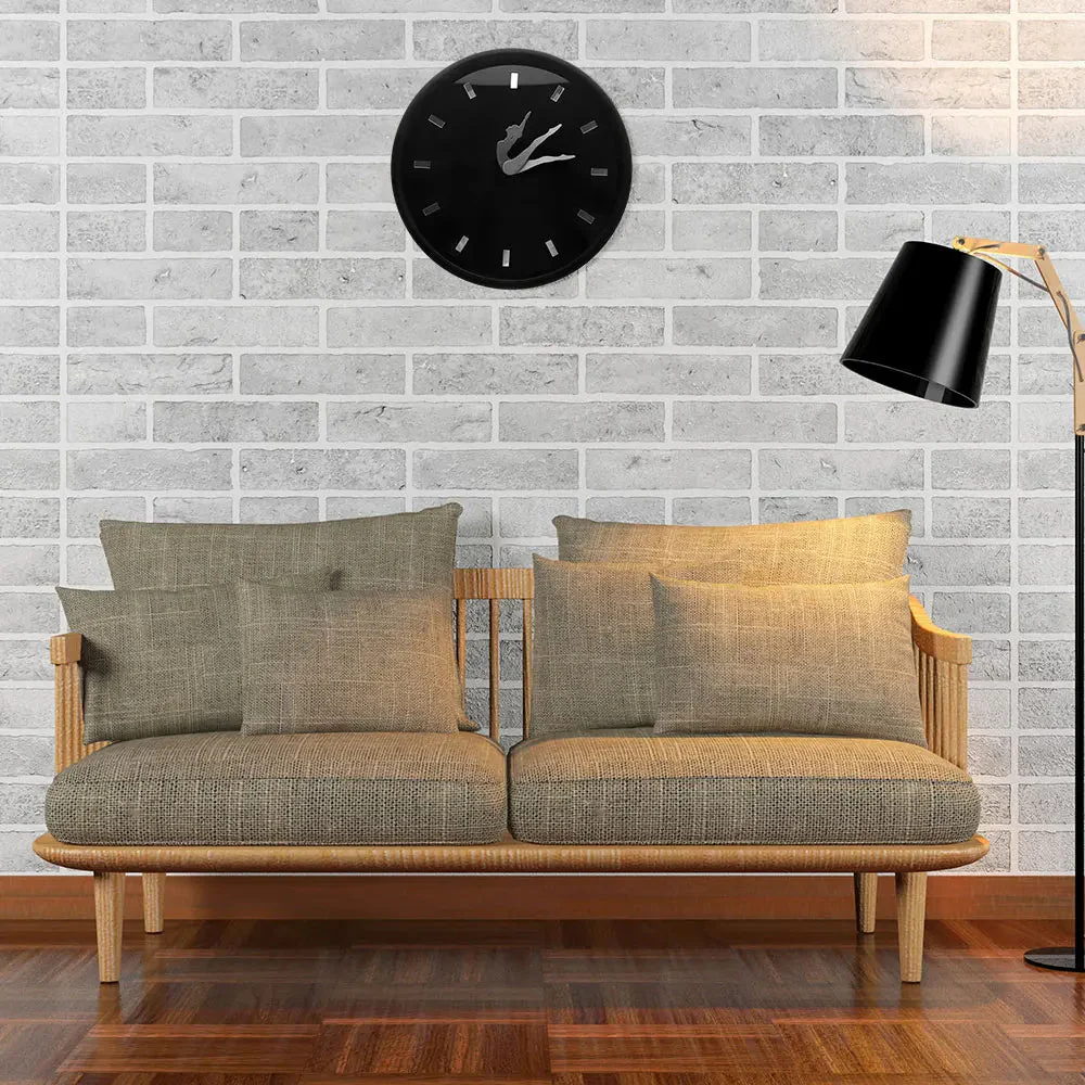 Dancing Ballerina Artsy Modern Wall Clock - Image 3