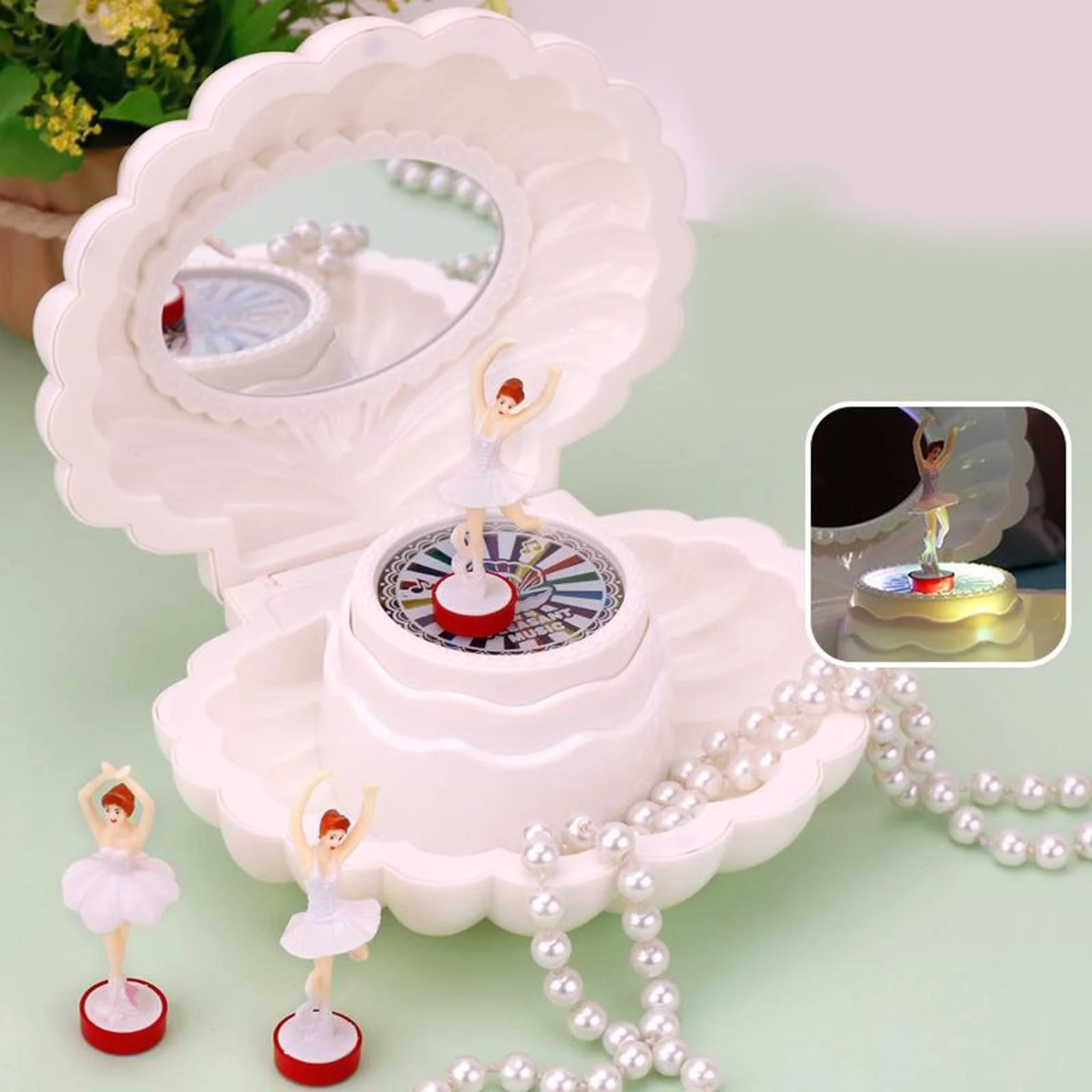Dancing Ballet Shell Music Box - Image 2
