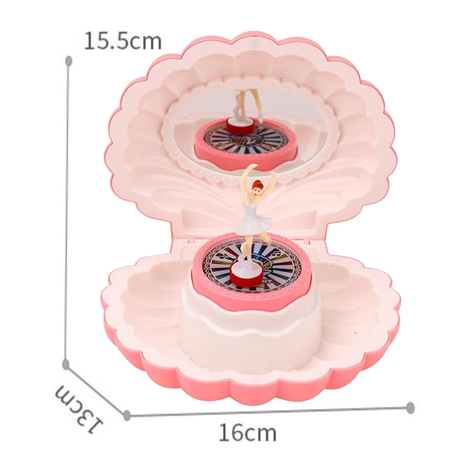 Dancing Ballet Shell Music Box - Image 3