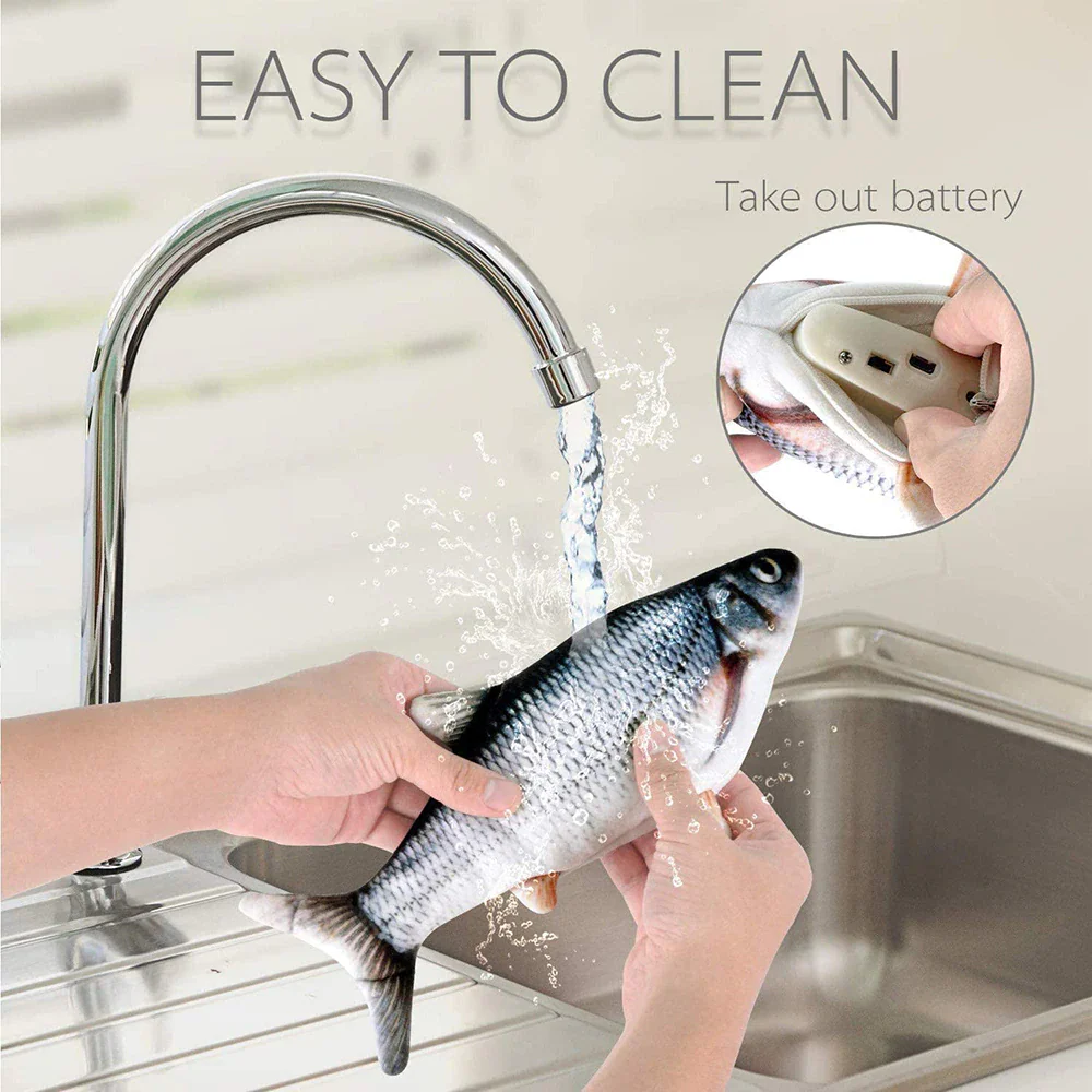 Dancing Fish Interactive Pet Toy - Image 4