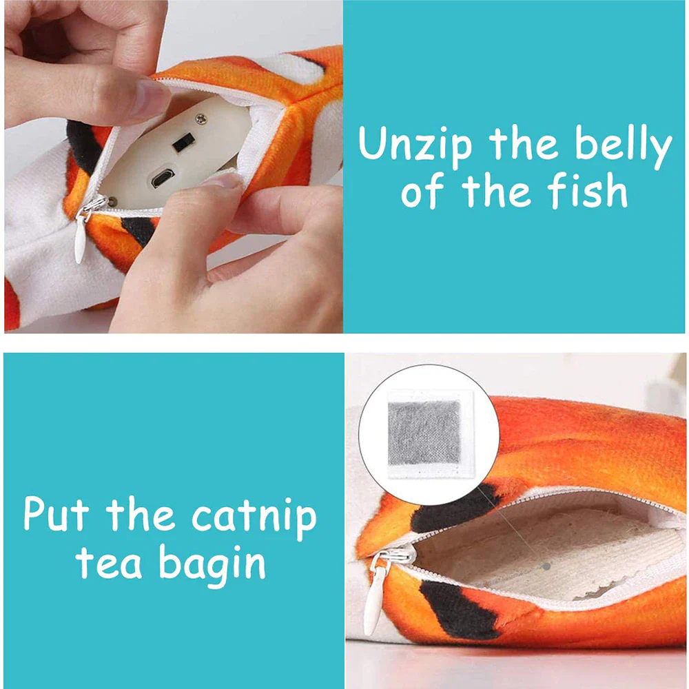 Dancing Fish Interactive Pet Toy - Image 5