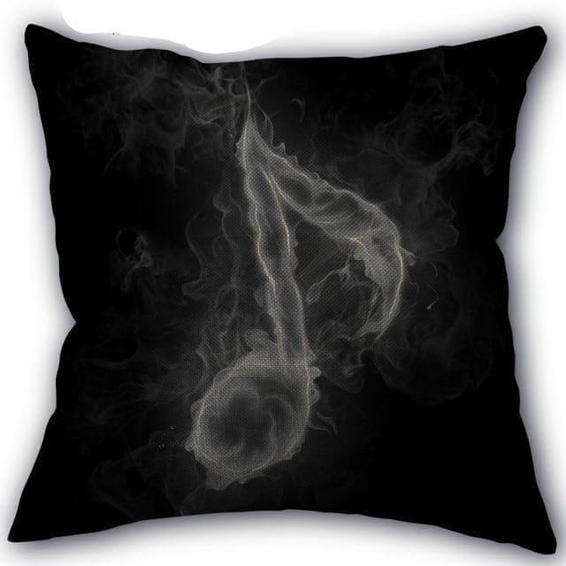 Decorative Comfy Musical Notes Pillow Case - Image 4