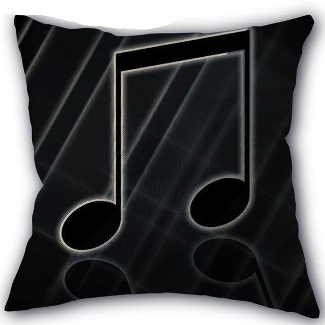 Decorative Comfy Musical Notes Pillow Case - Image 6