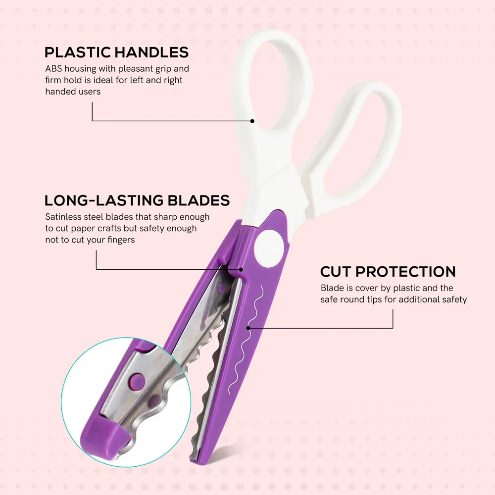 Decorative Craft Master Paper Edge DIY Scissors Set - Image 8