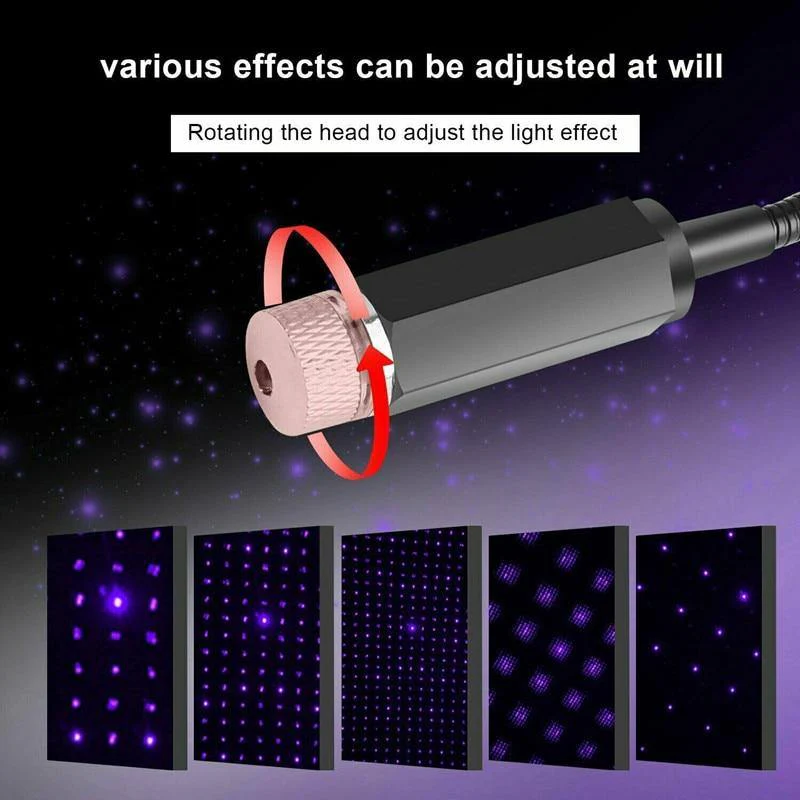 Decorative Galaxy Ceiling Night Light Projector - Image 16