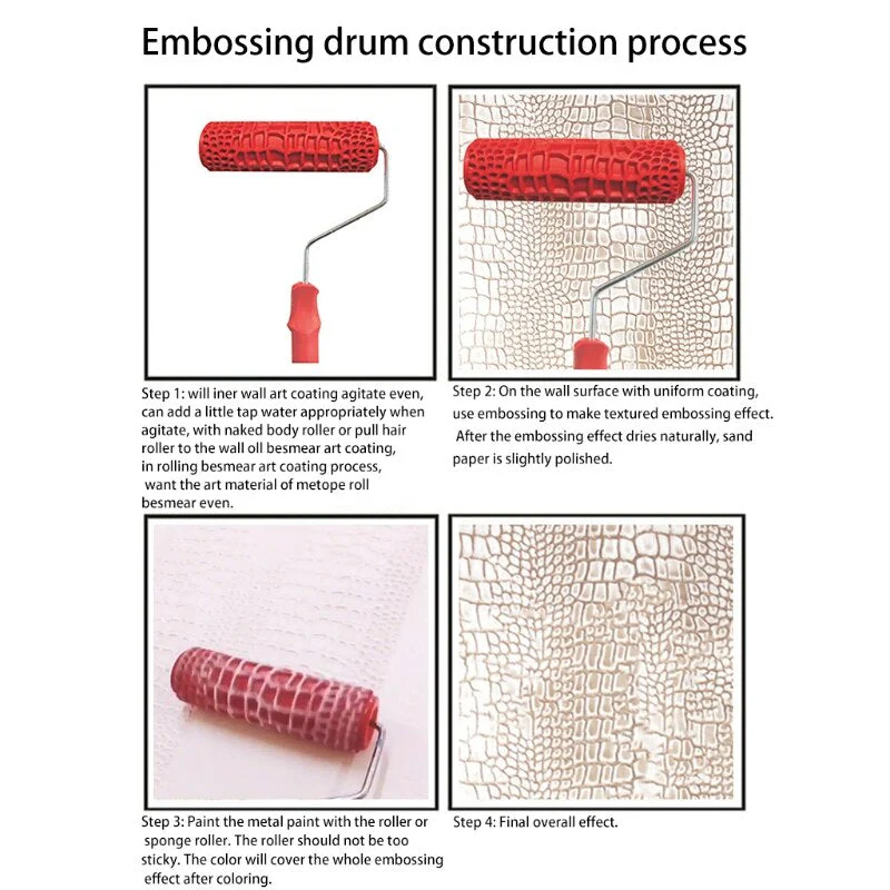 Decorative Simple Artsy Paint Roller - Image 4