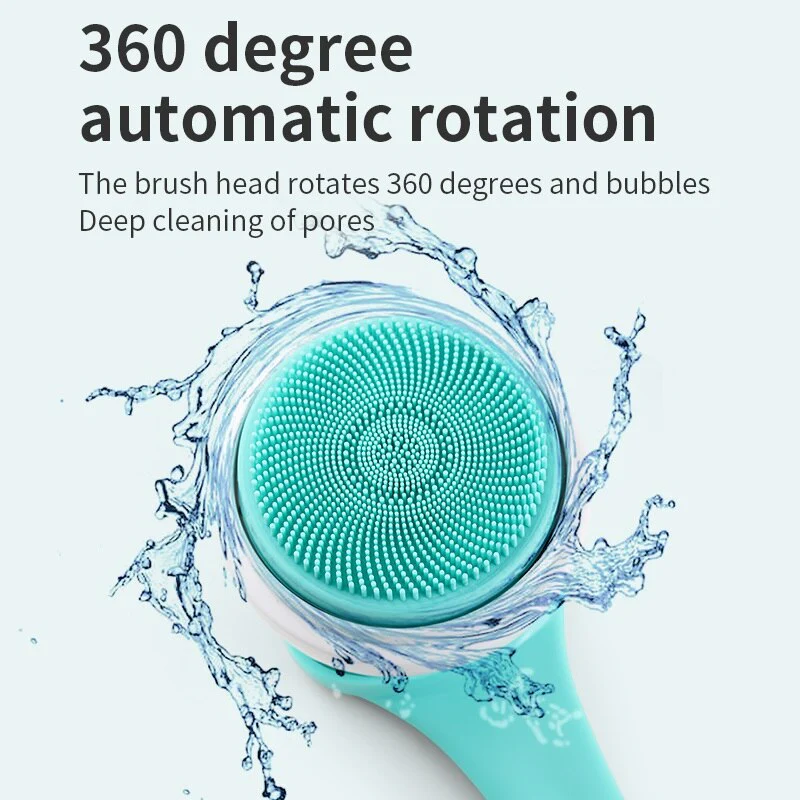 Deep Clean Long Handle Electric Shower Brush - Image 2