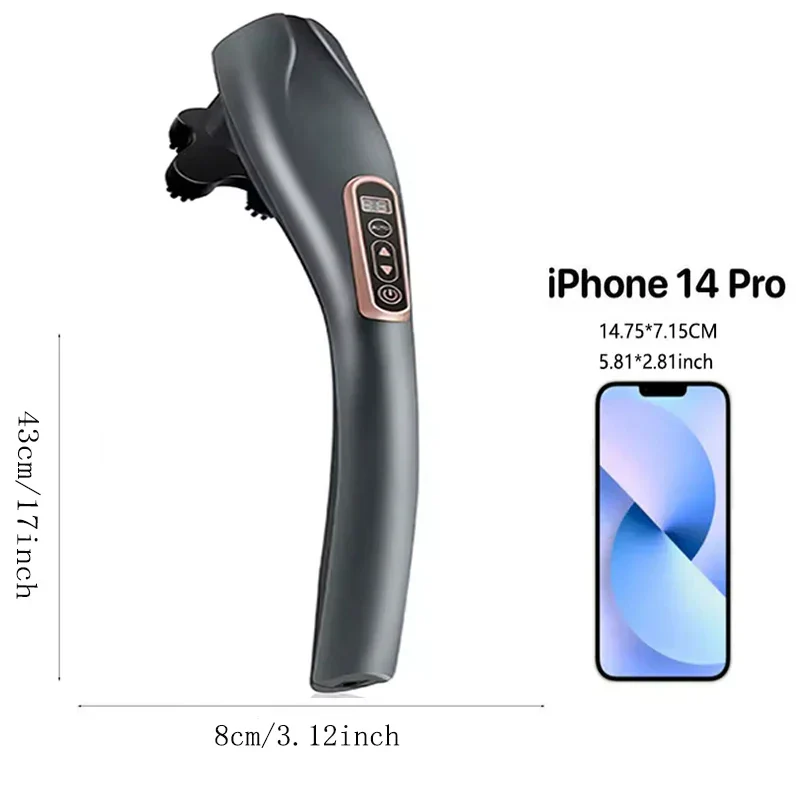 Deep Muscle Relax Rechargeable Hand Held Massager - Image 4