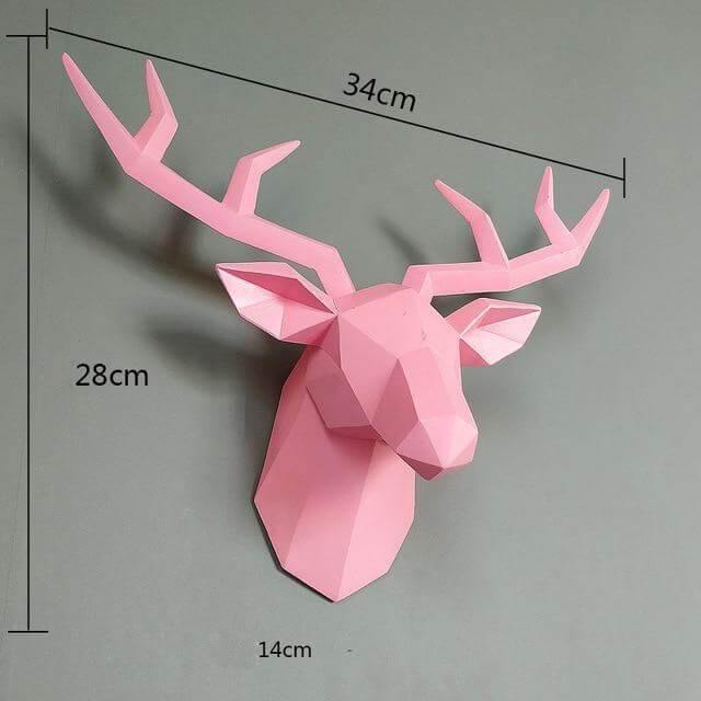 Deer Head Modern Home Decor - Image 3