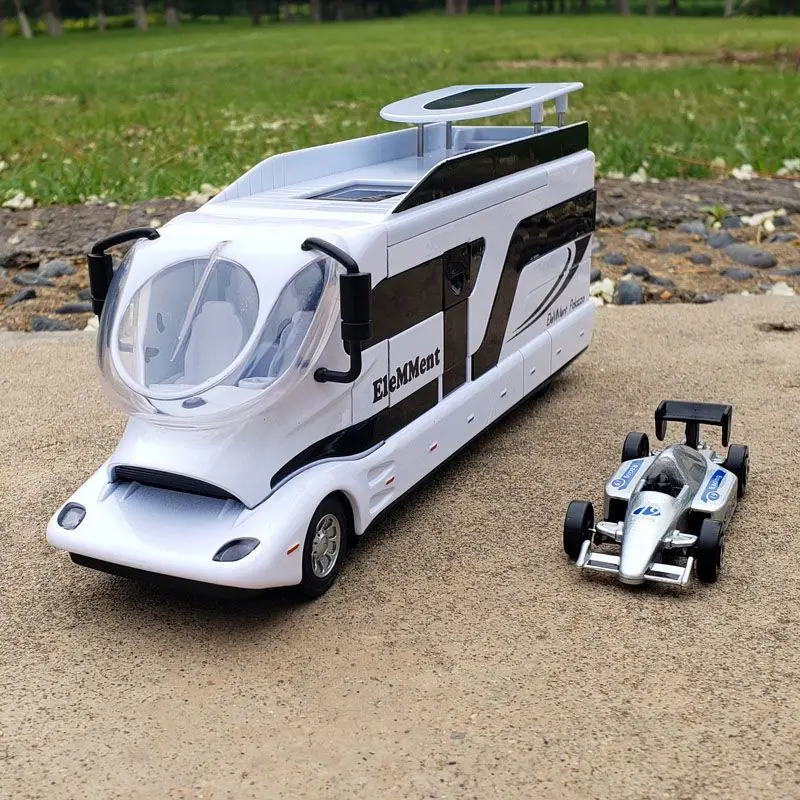Deluxe RV Metal Camper Van Model Toy - Image 2