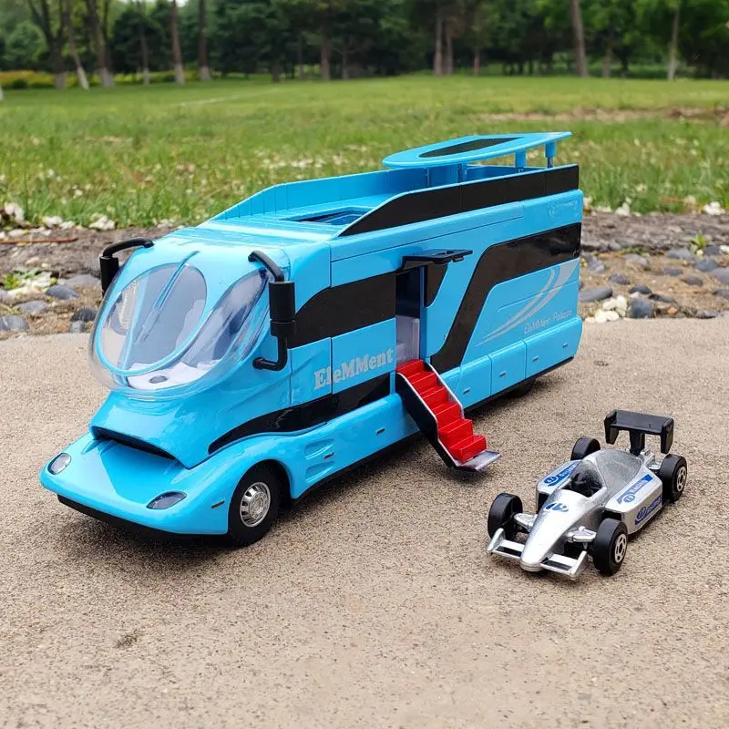 Deluxe RV Metal Camper Van Model Toy - Image 3