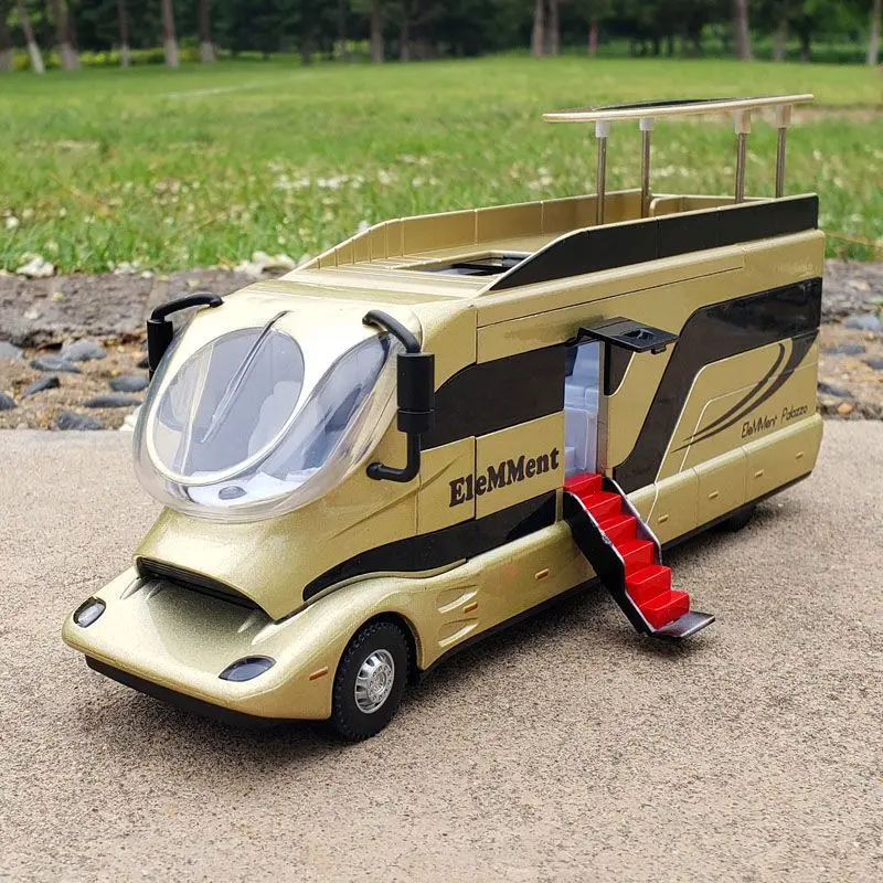 Deluxe RV Metal Camper Van Model Toy - Image 5