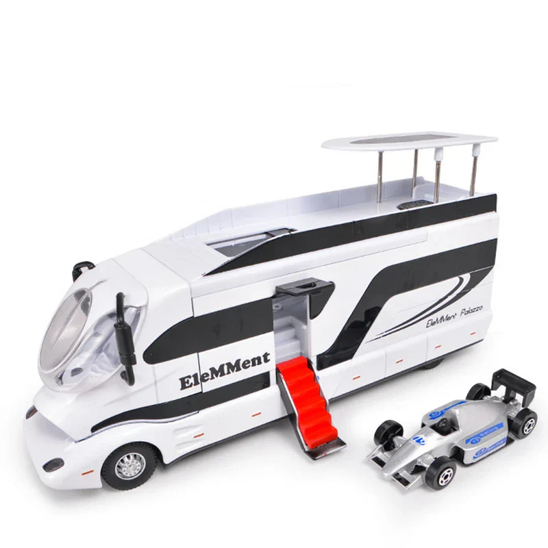 Deluxe RV Metal Camper Van Model Toy - Image 8