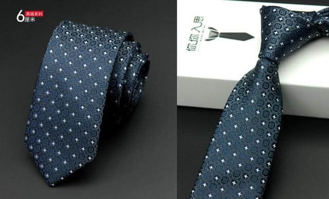 Designers Fashion Dot Striped Plaid neck Tie - Image 9