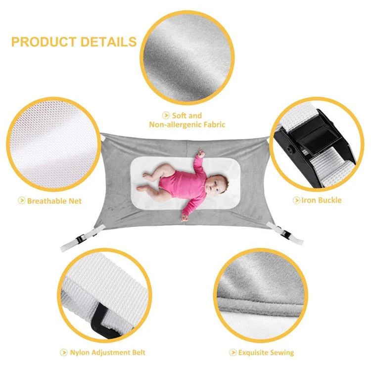 Detachable Adjustable Infant Baby Crib Hammock - Image 4