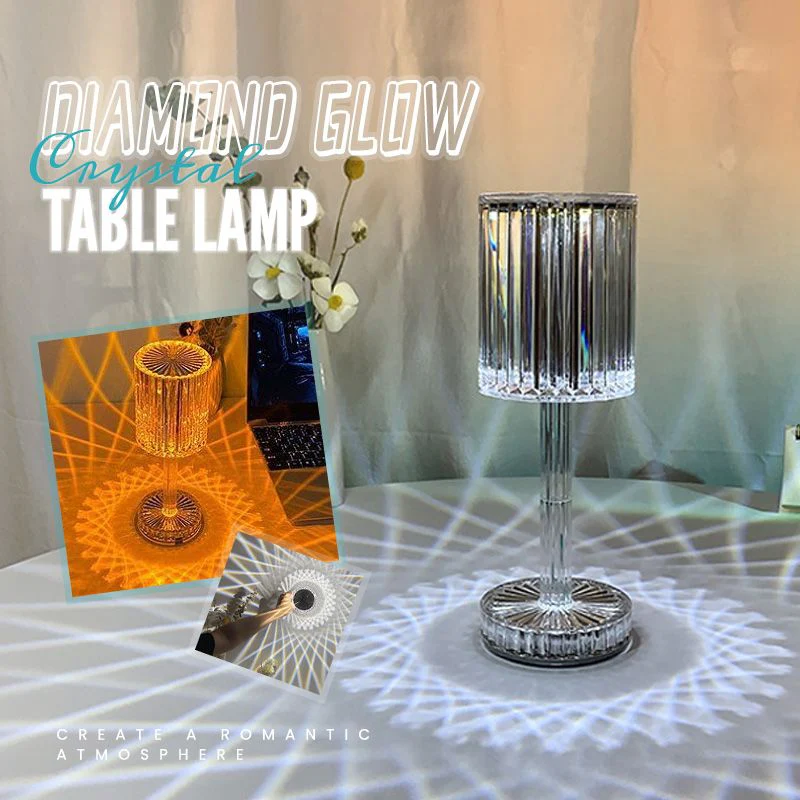 Diamond Glow Acrylic Touch Table Night Lamp - Image 7