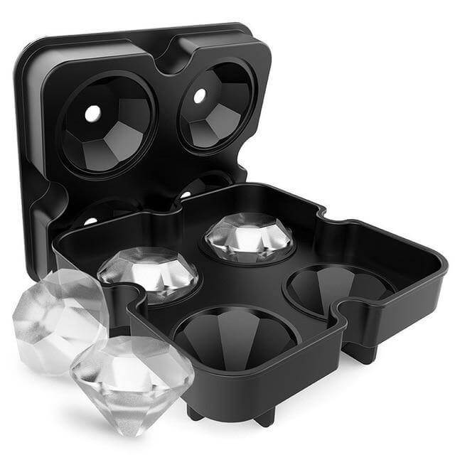 Diamond Shape 3D Ice Cube Mold Tray - Image 2