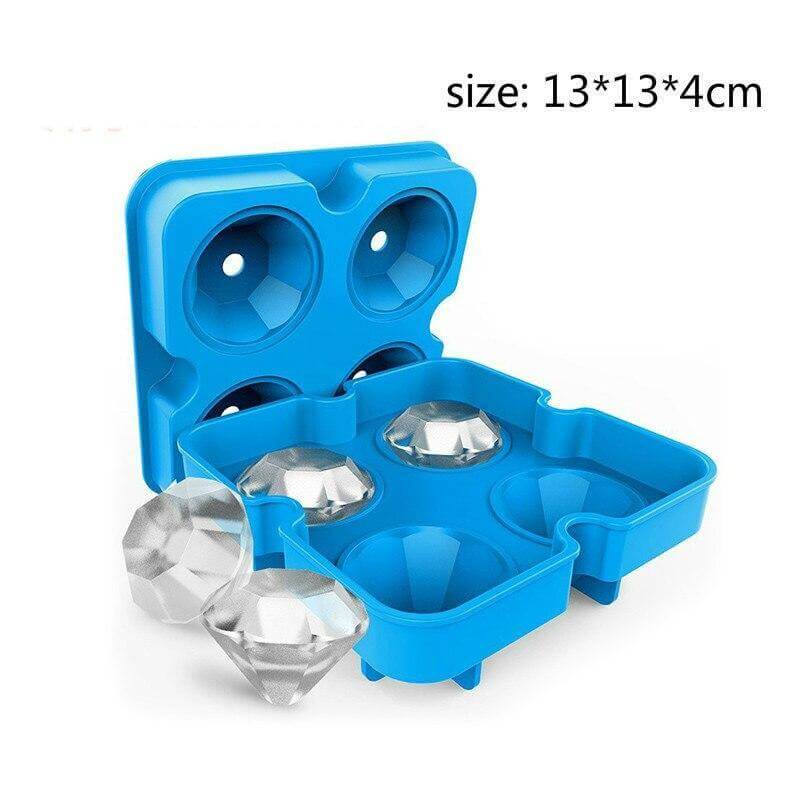 Diamond Shape 3D Ice Cube Mold Tray - Image 5