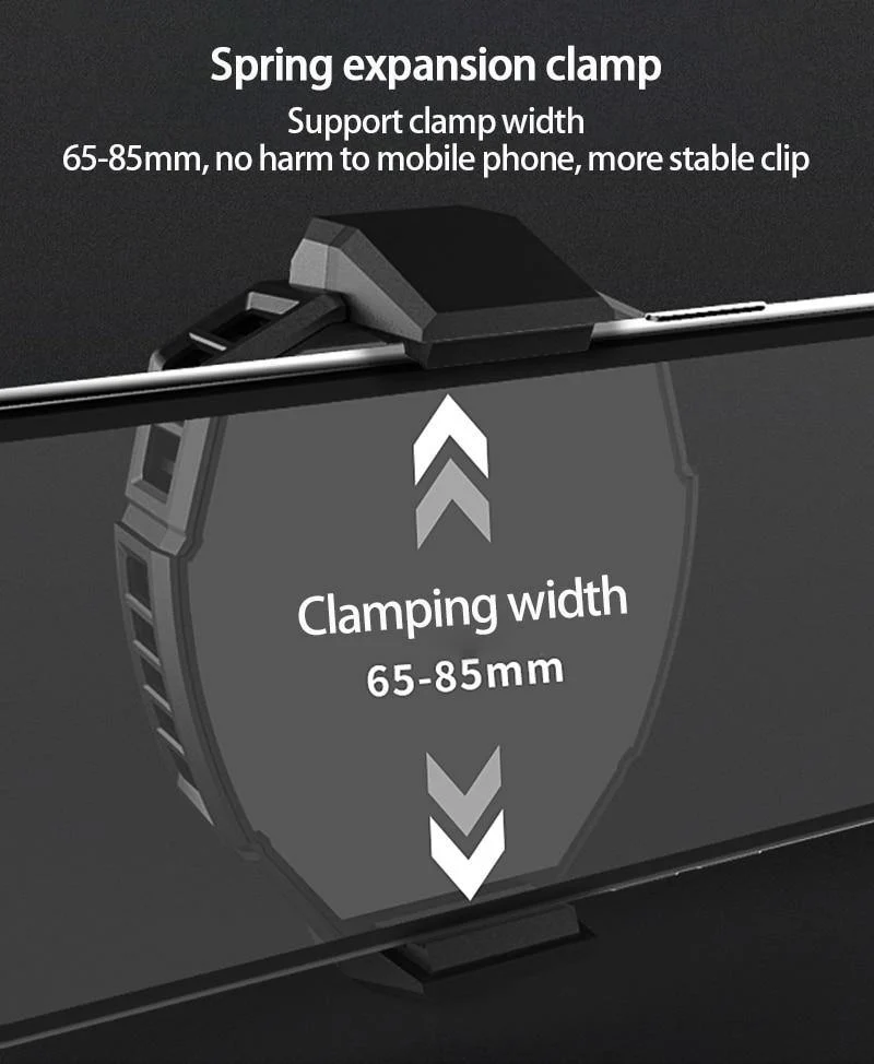 Digital Display Mobile Phone Fan Cooler - Image 3