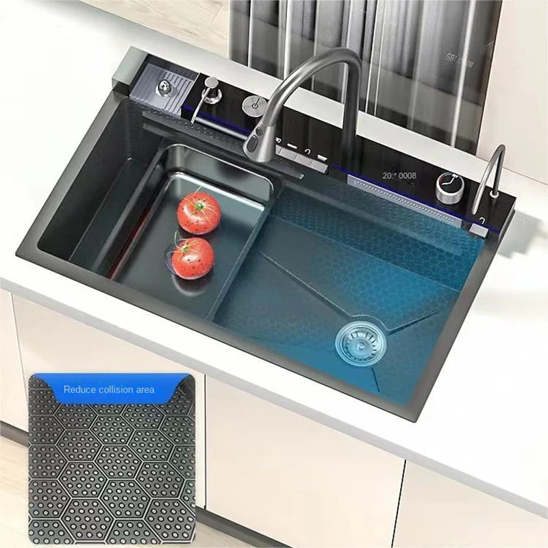Digital Display Rain Flow Faucet Multifunctional Smart Sink - Image 3