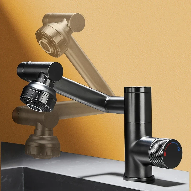 Digital Display Rotatable Japanese Style Bathroom Faucet - Image 3