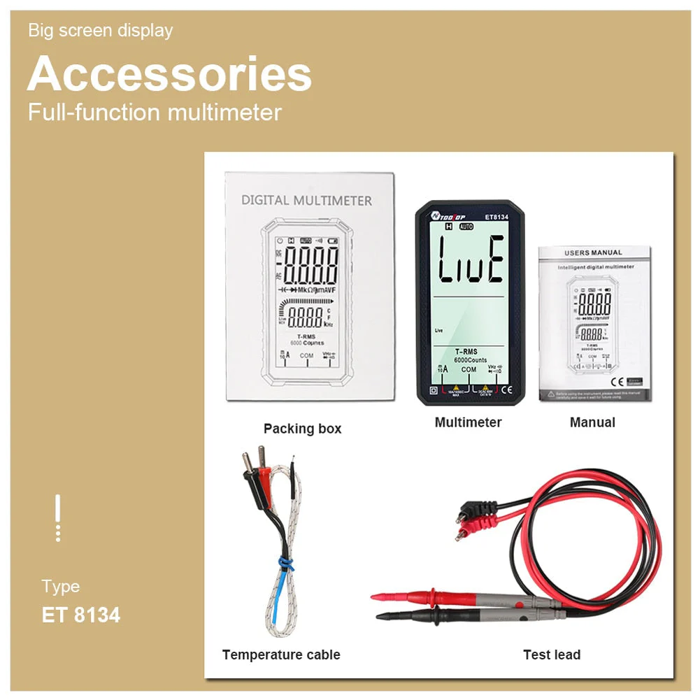 Digital LCD Screen Portable Voltage Tester - Image 4