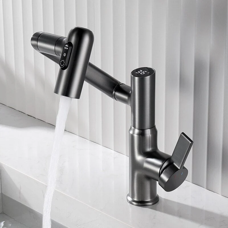 Digital Temperature Full Rotation Ultra Spin Basin Faucet - Image 2