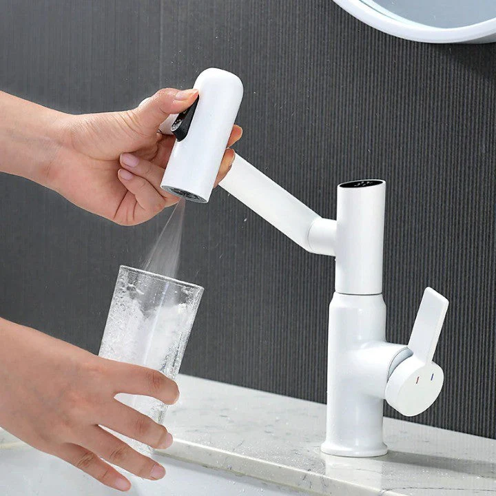 Digital Temperature Full Rotation Ultra Spin Basin Faucet - Image 4