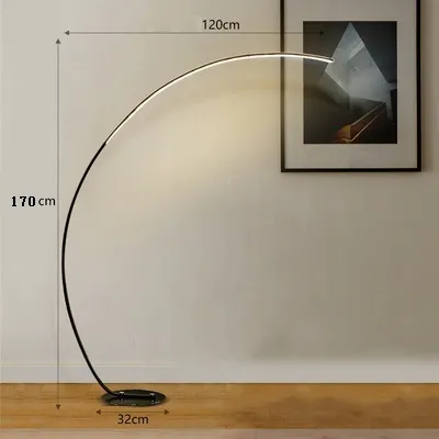 Dimmable Nordic Art Shine LED Floor Lamp - Image 8