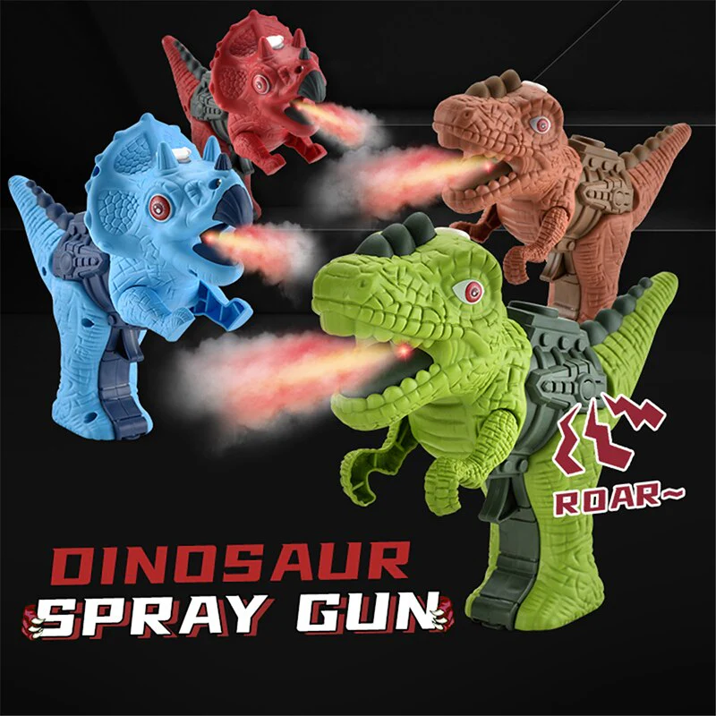 Dinosaur Power Electric Spray Toy Gun - Image 4