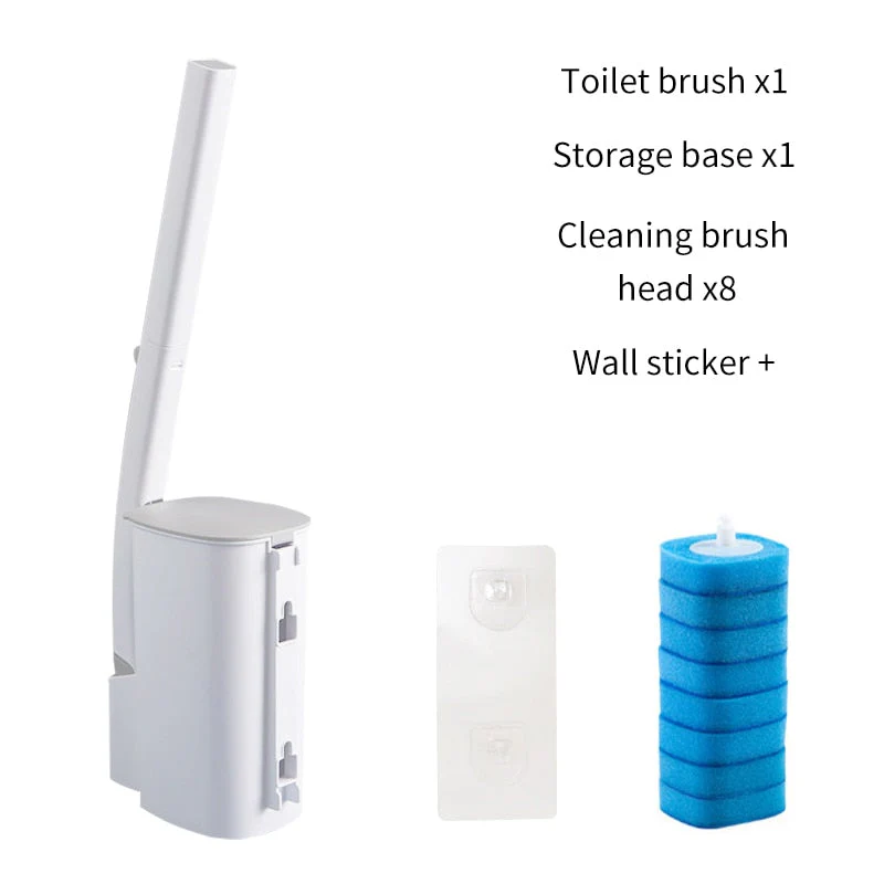 Disposable Long Handle Cleaning Pro Toilet Brush - Image 8