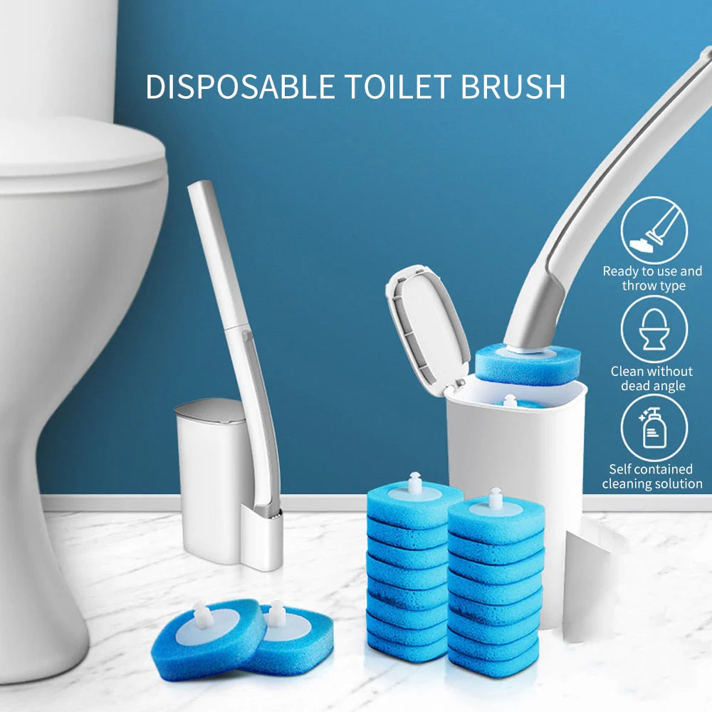 Disposable Long Handle Cleaning Pro Toilet Brush - Image 9