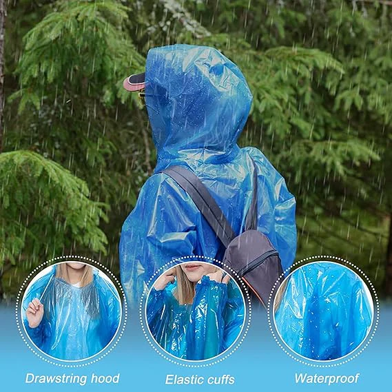 Disposable Waterproof Portable Raincoat - Image 2