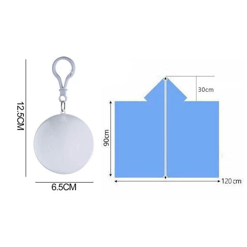 Disposable Waterproof Portable Raincoat - Image 7