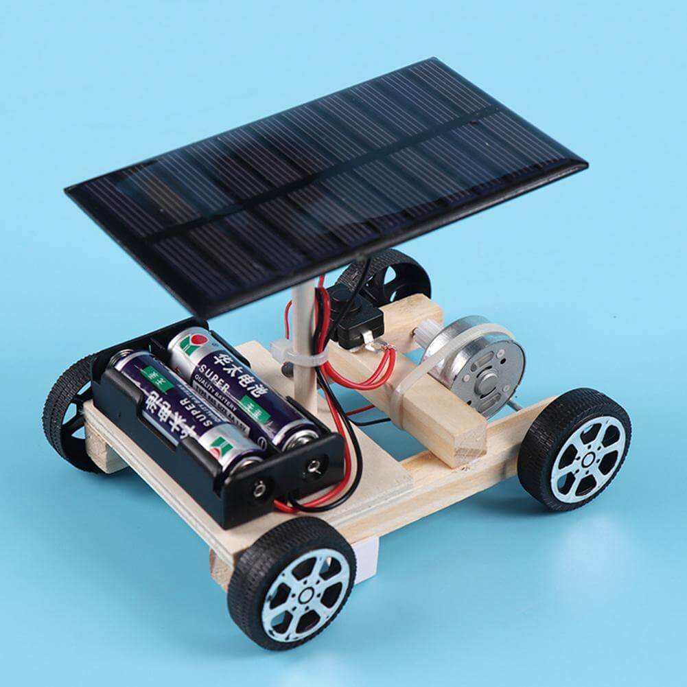 DIY Creative Children Solar Car Kit - Image 5