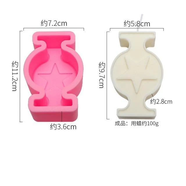 DIY Geometric Aromatic Candle Mold - Image 12