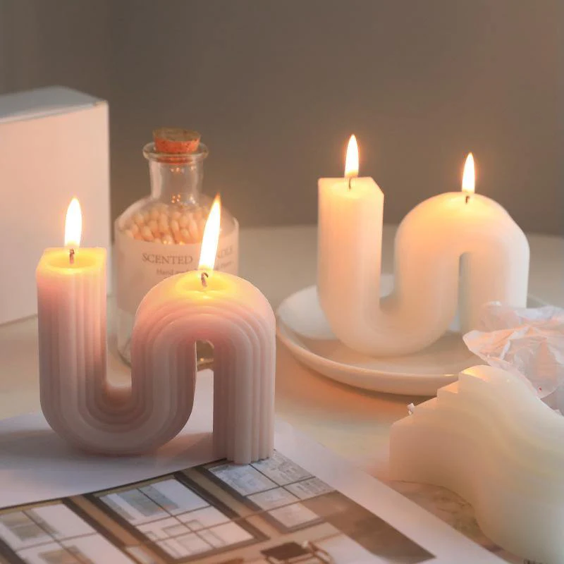 DIY Geometric Aromatic Candle Mold - Image 17