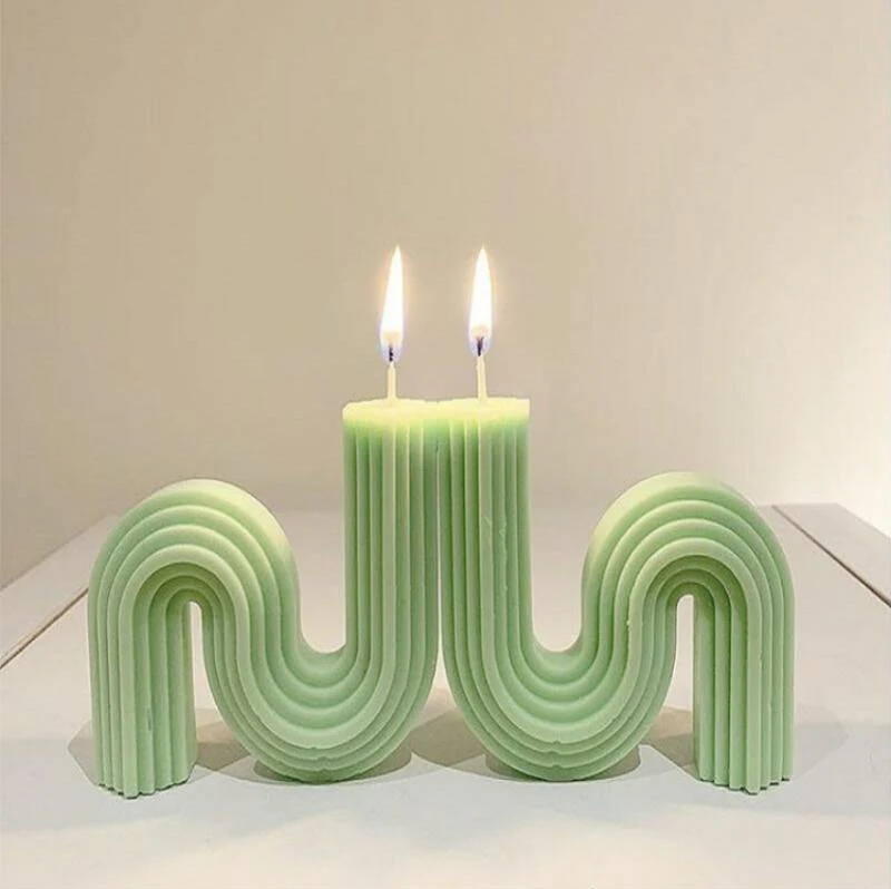 DIY Geometric Aromatic Candle Mold - Image 20