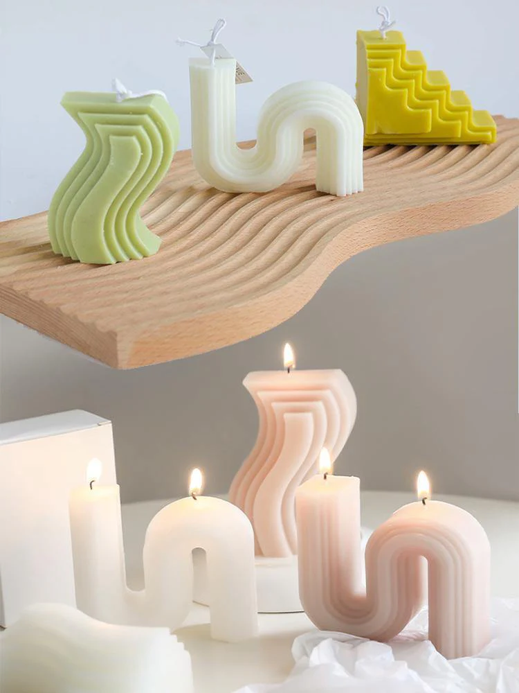 DIY Geometric Aromatic Candle Mold - Image 23