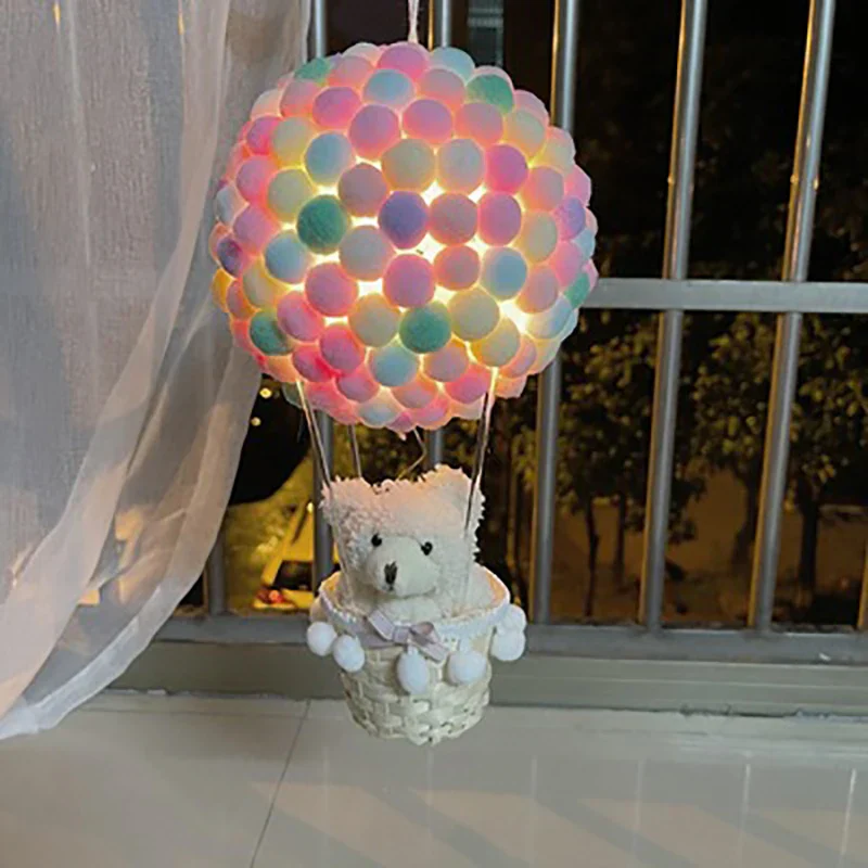 DIY Hot Air Balloon-Shape Flying Animals Night Lamp - Image 9
