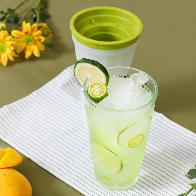 DIY Smoothie Double Layer Ice Maker Cup - Image 5